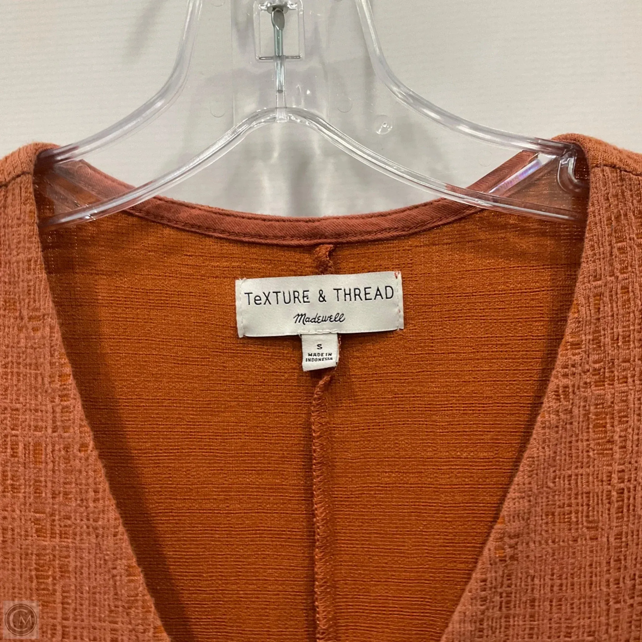 Dress Casual Midi By Clothes Mentor In Orange, Size: S