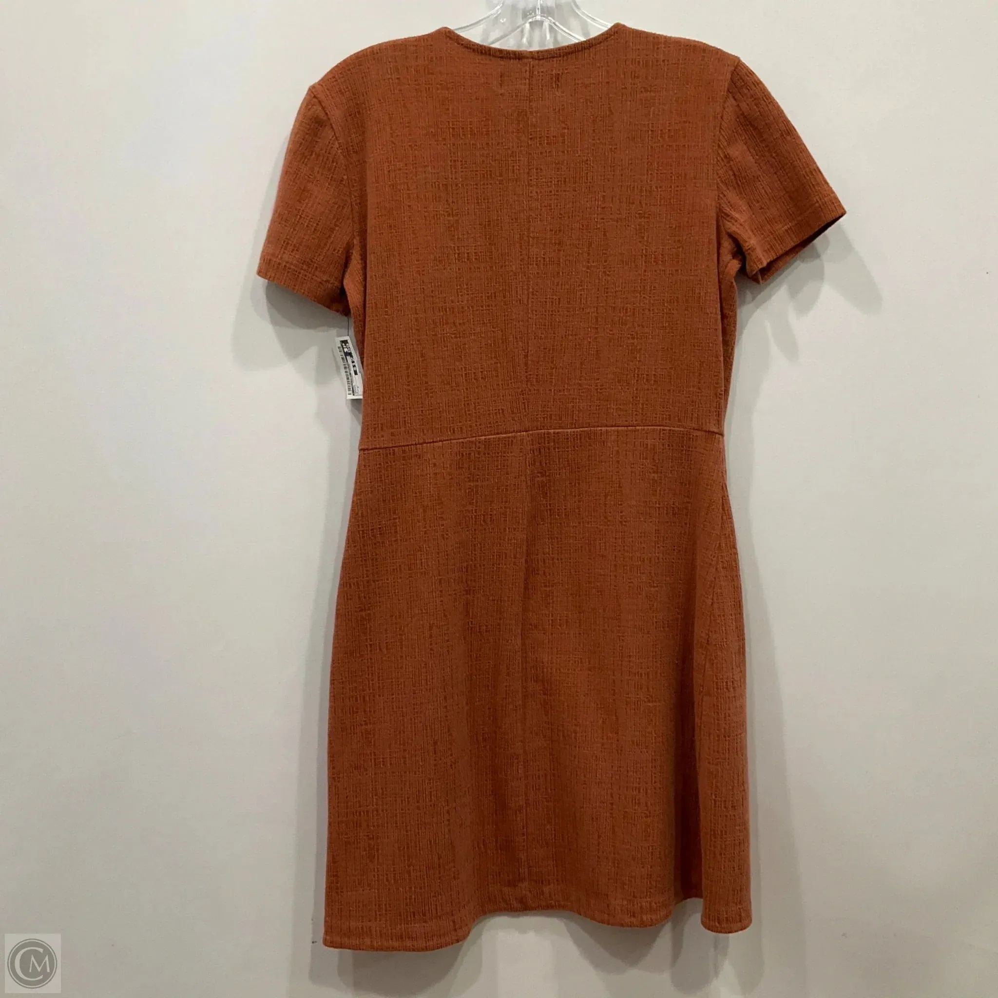 Dress Casual Midi By Clothes Mentor In Orange, Size: S