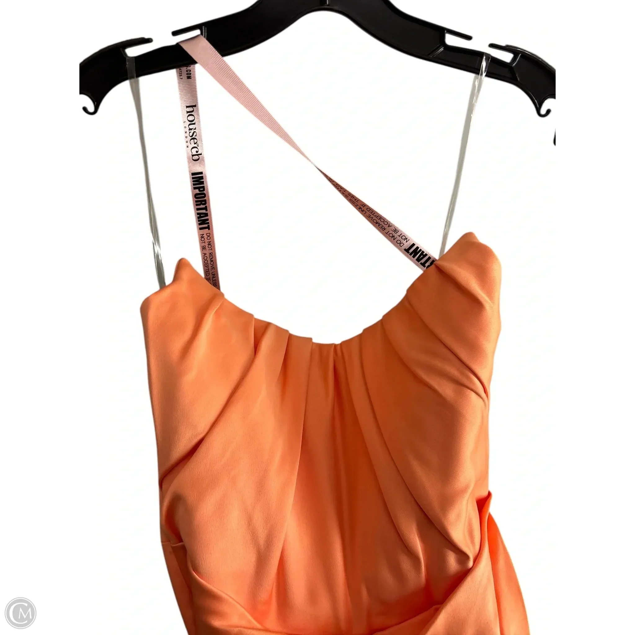 Dress Casual Midi By Cma In Orange, Size: L