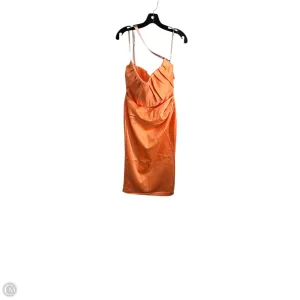 Dress Casual Midi By Cma In Orange, Size: L