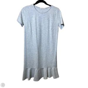 Dress Casual Midi By Cmc In Grey, Size: S