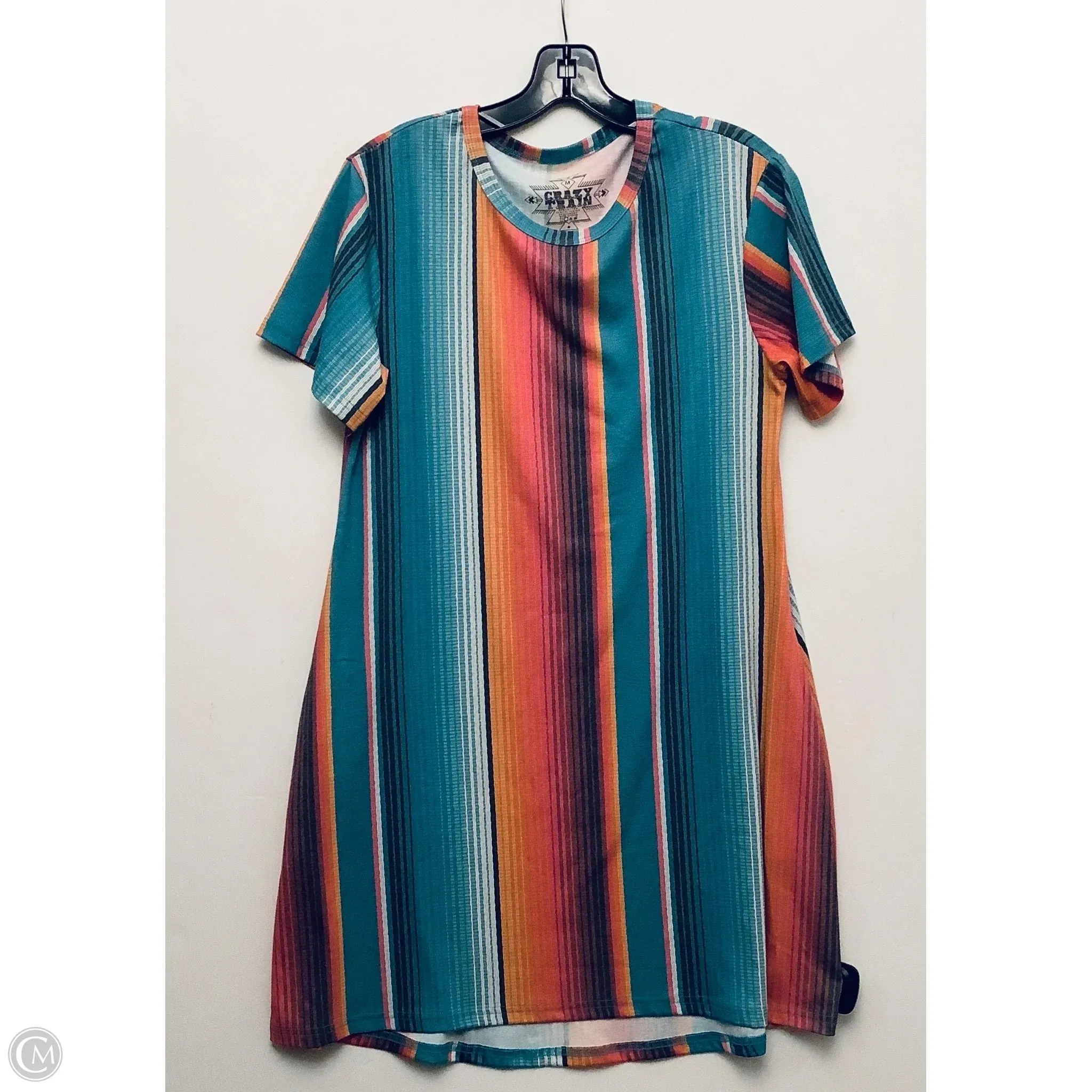 Dress Casual Midi By Crazy Train In Multi-colored, Size: M
