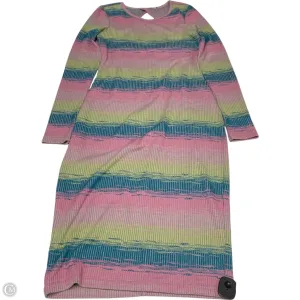 Dress Casual Midi By Daily Practice By Anthropologie In Multi-colored, Size: M