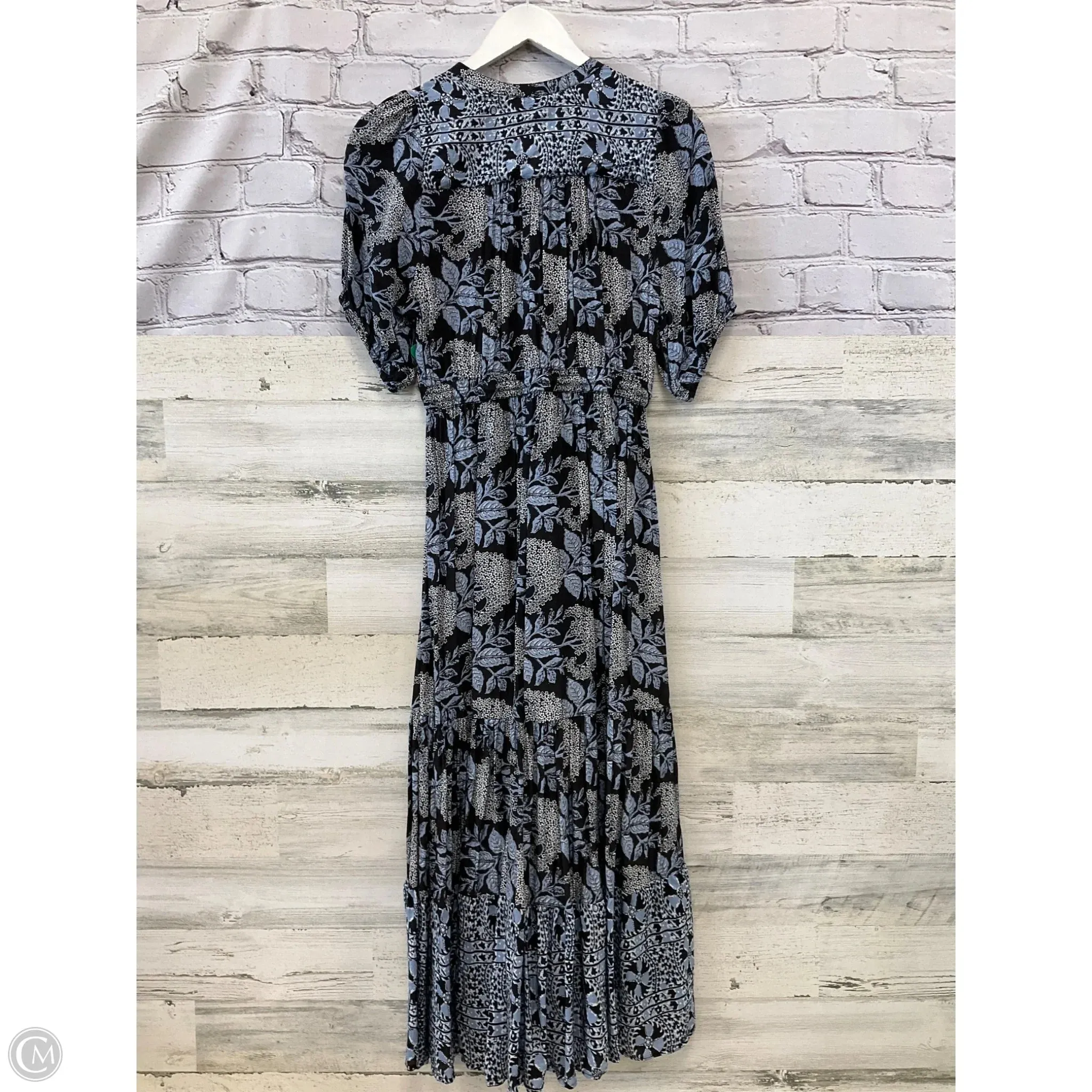 Dress Casual Midi By Elan In Blue, Size: M