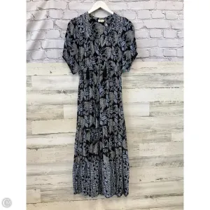 Dress Casual Midi By Elan In Blue, Size: M
