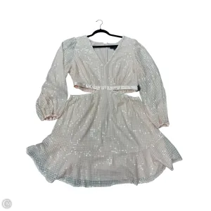 Dress Casual Midi By Eloquii In Peach, Size: 18