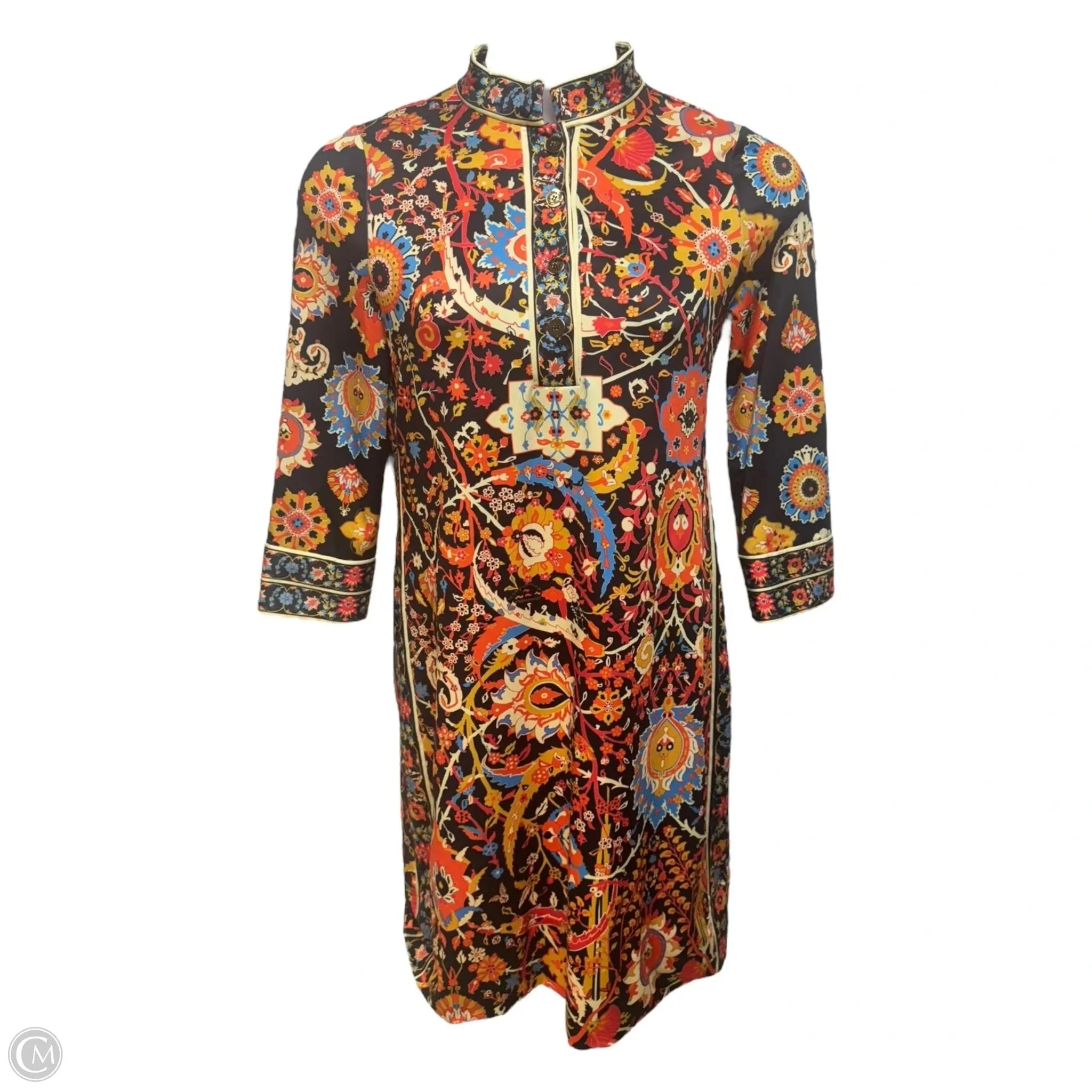 Dress Casual Midi By Gretchen Scott In Floral Print, Size: M