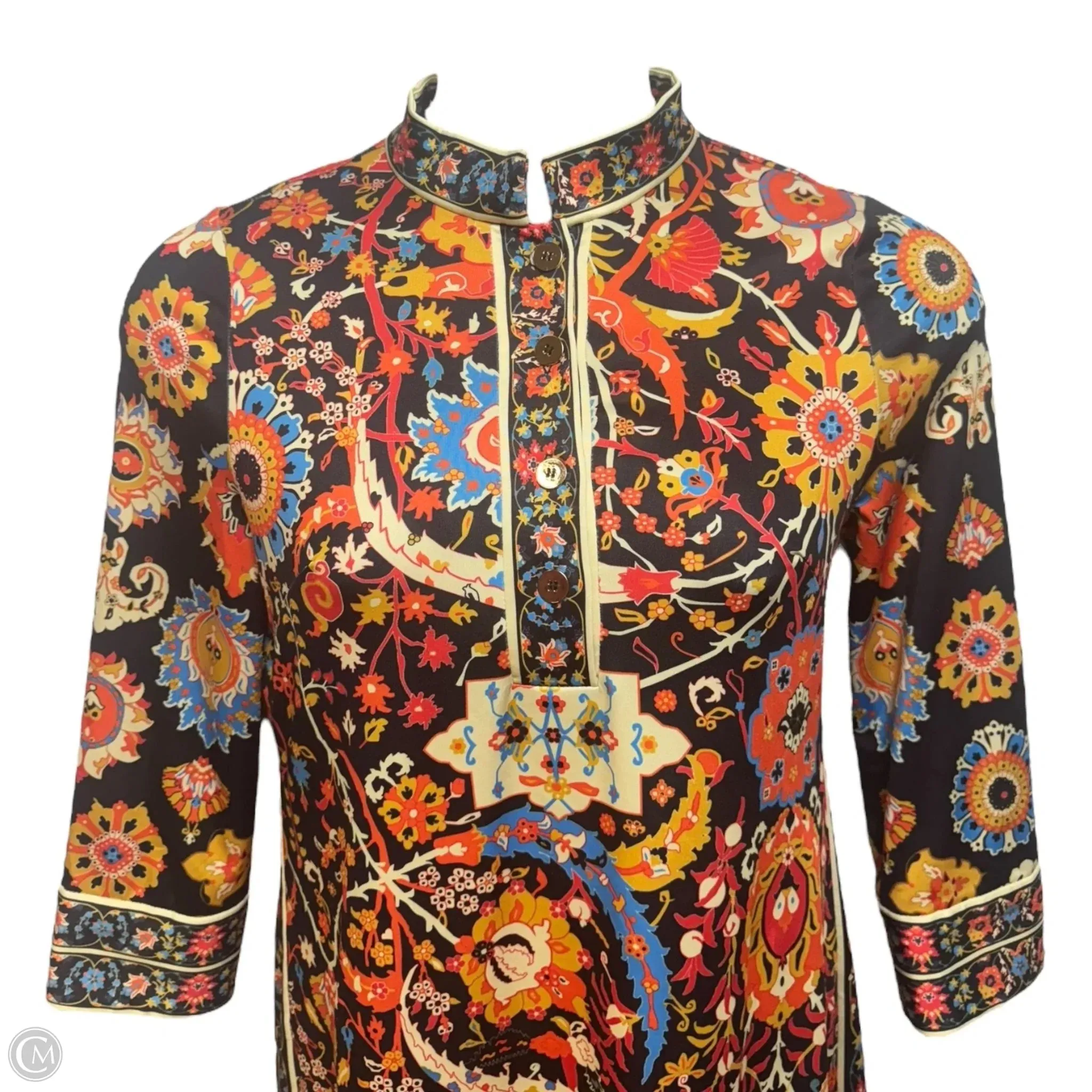 Dress Casual Midi By Gretchen Scott In Floral Print, Size: M
