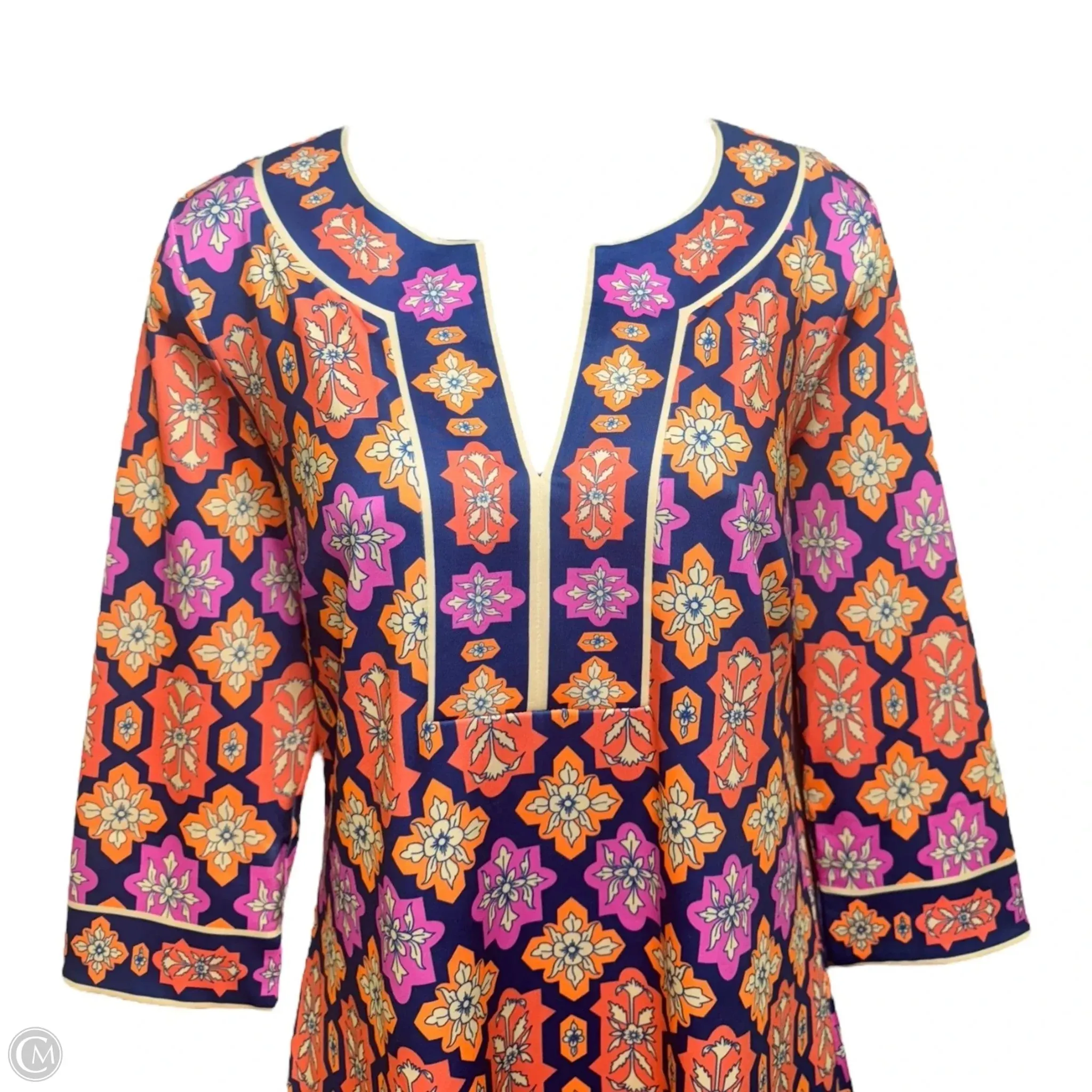Dress Casual Midi By Gretchen Scott In Multi-colored, Size: S