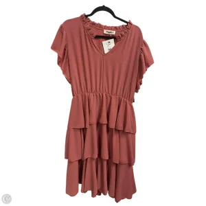 Dress Casual Midi By Haptics In Orange, Size: 3x