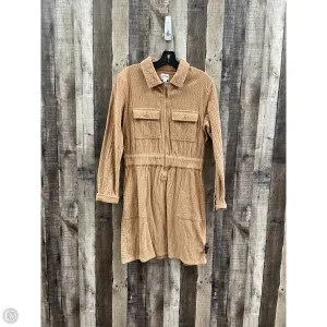 Dress Casual Midi By J. Crew In Tan, Size: S