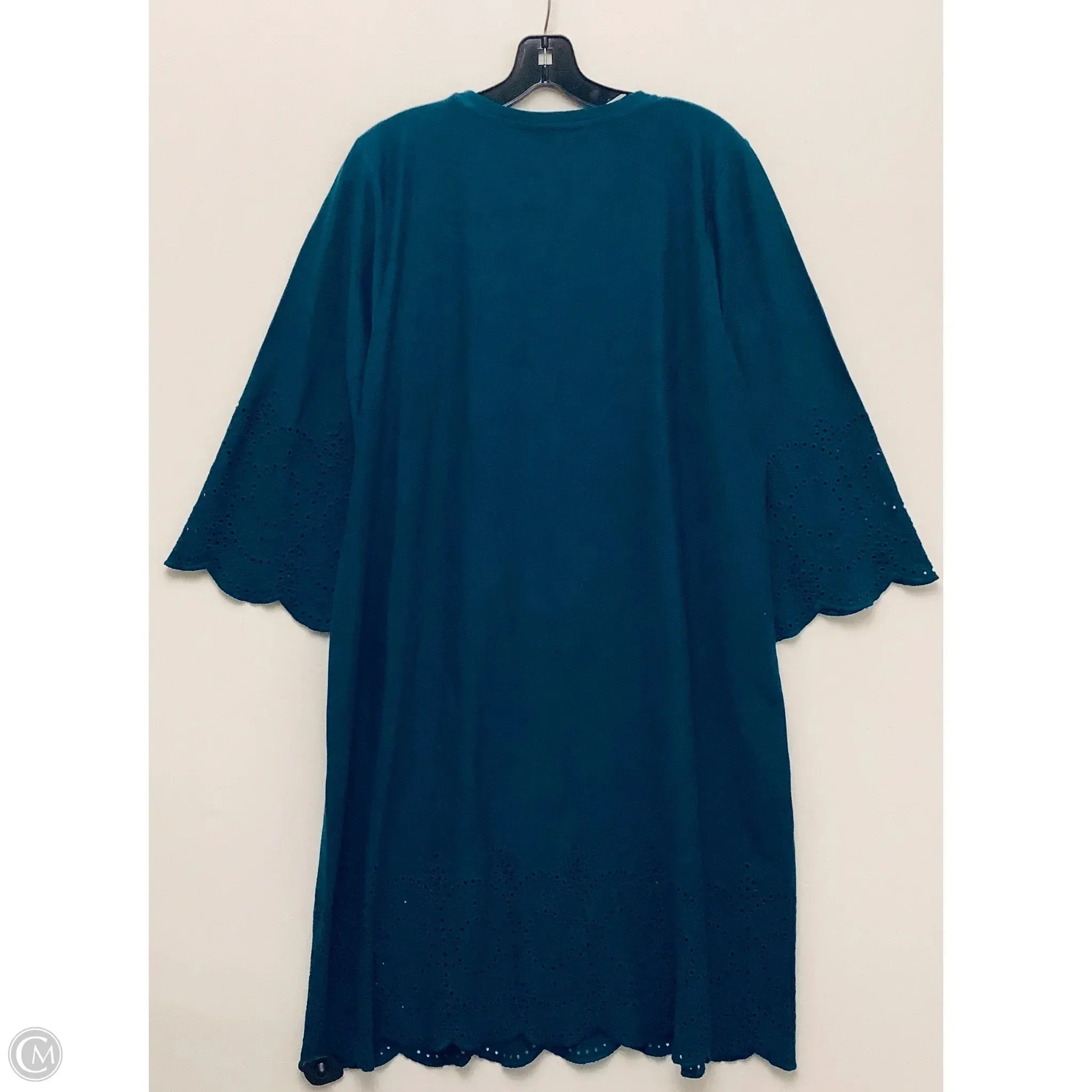 Dress Casual Midi By J. Jill In Blue, Size: L