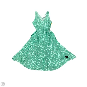 Dress Casual Midi By Loft In Green, Size: 6p