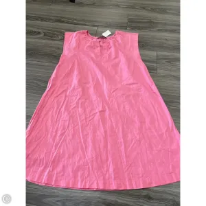 Dress Casual Midi By Loft In Pink, Size: M