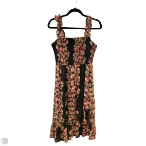 Dress Casual Midi By Maurices In Black, Size: L