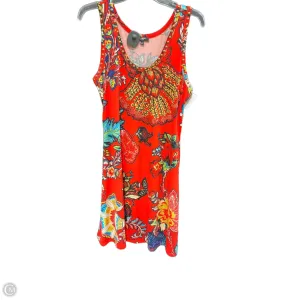 Dress Casual Midi By Premise In Red, Size: L