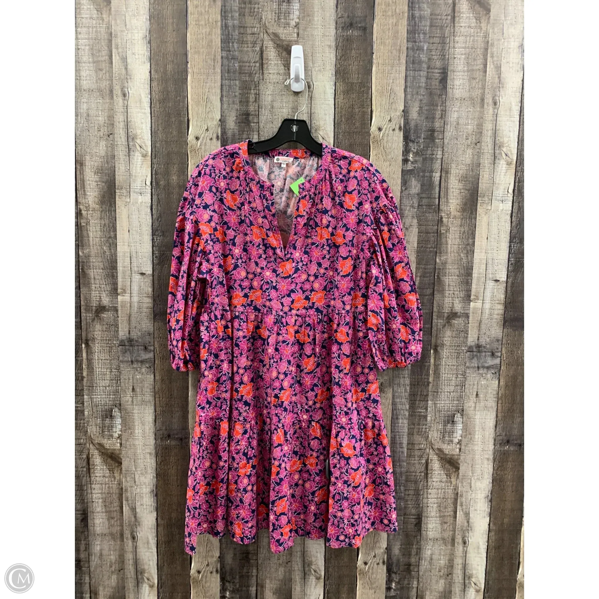 Dress Casual Midi By Sundry In Floral Print, Size: S