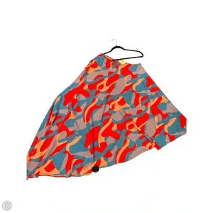 Dress Casual Midi By Tyche In Black & Red, Size: 4