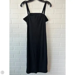 Dress Casual Midi By Victorias Secret In Black, Size: L