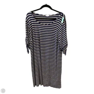 Dress Casual Midi By Westport In Striped Pattern, Size: 2x