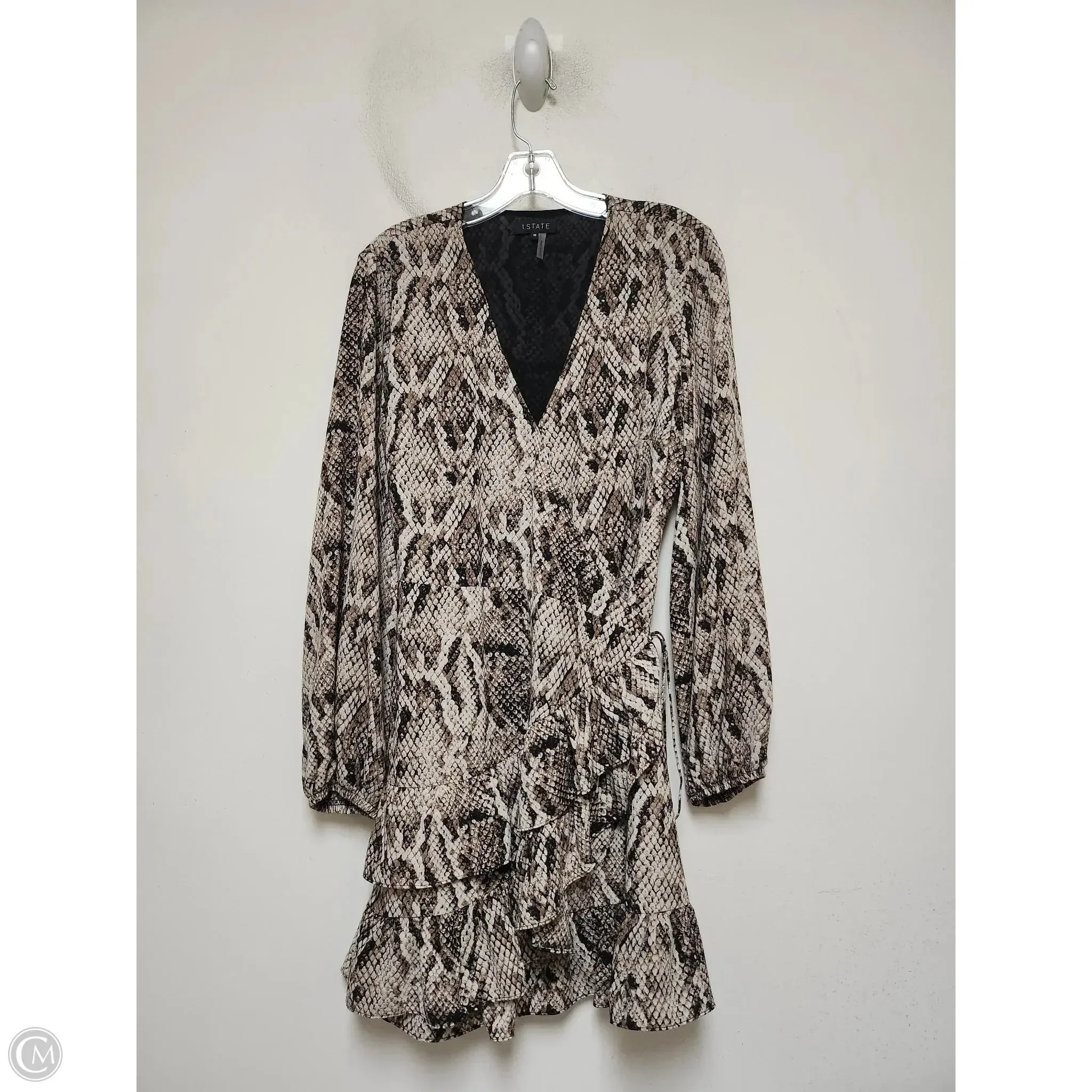 Dress Casual Short By 1.state In Snakeskin Print, Size: M