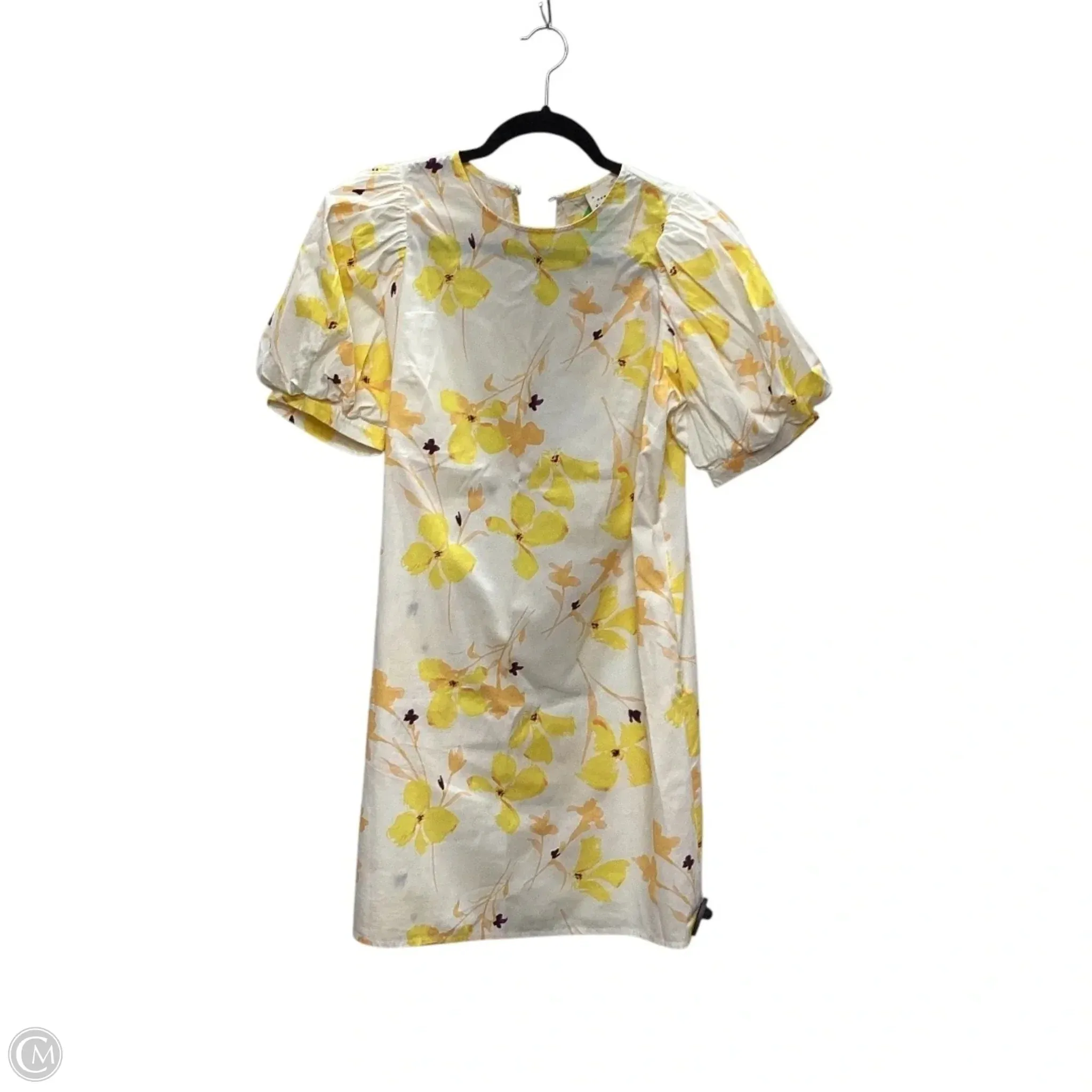 Dress Casual Short By A New Day In Yellow, Size: S