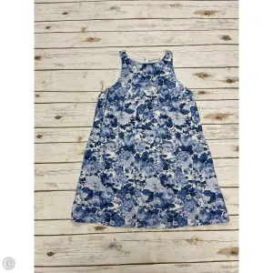 Dress Casual Short By Abercrombie And Fitch In Blue & White, Size: S