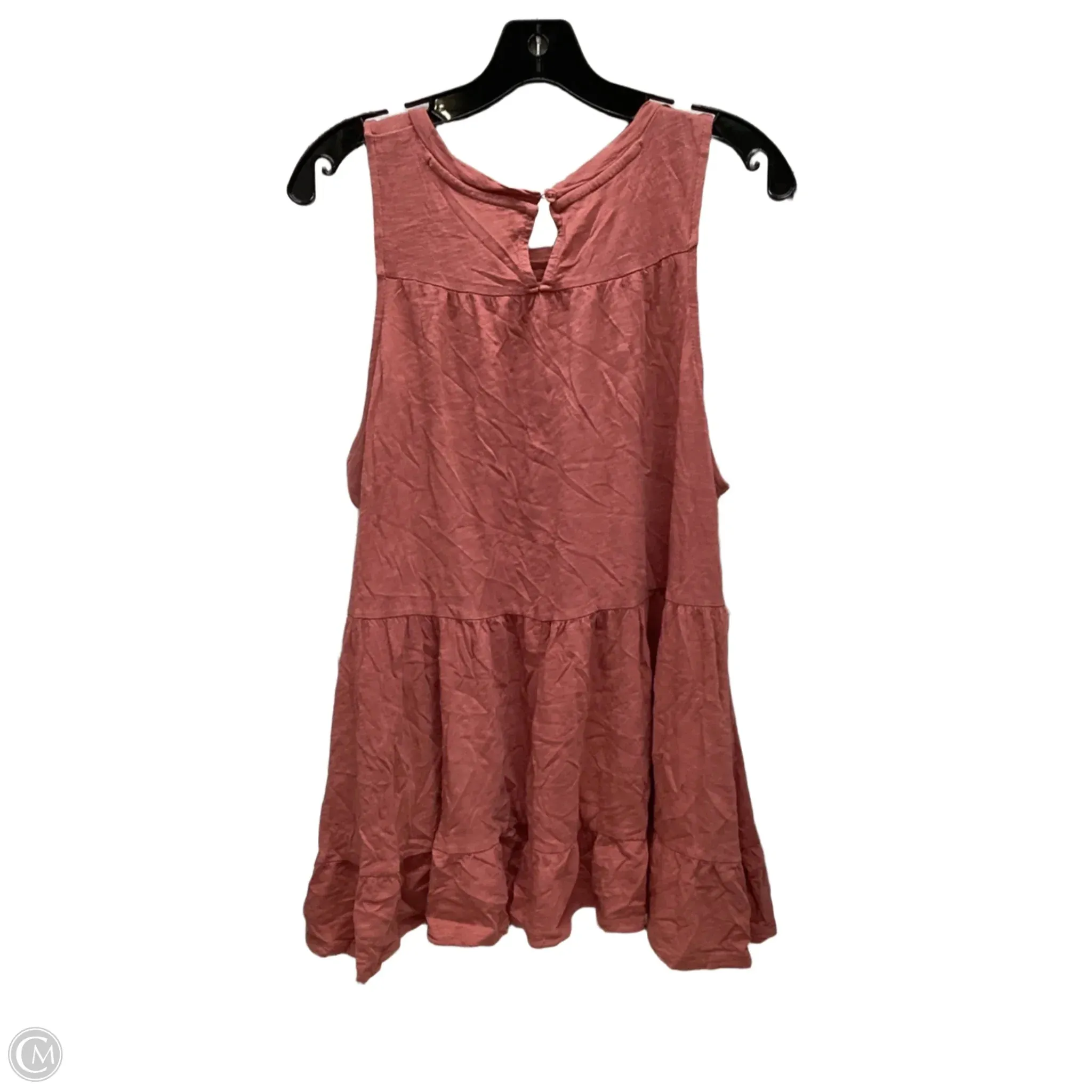 Dress Casual Short By Anthropologie In Pink, Size: M