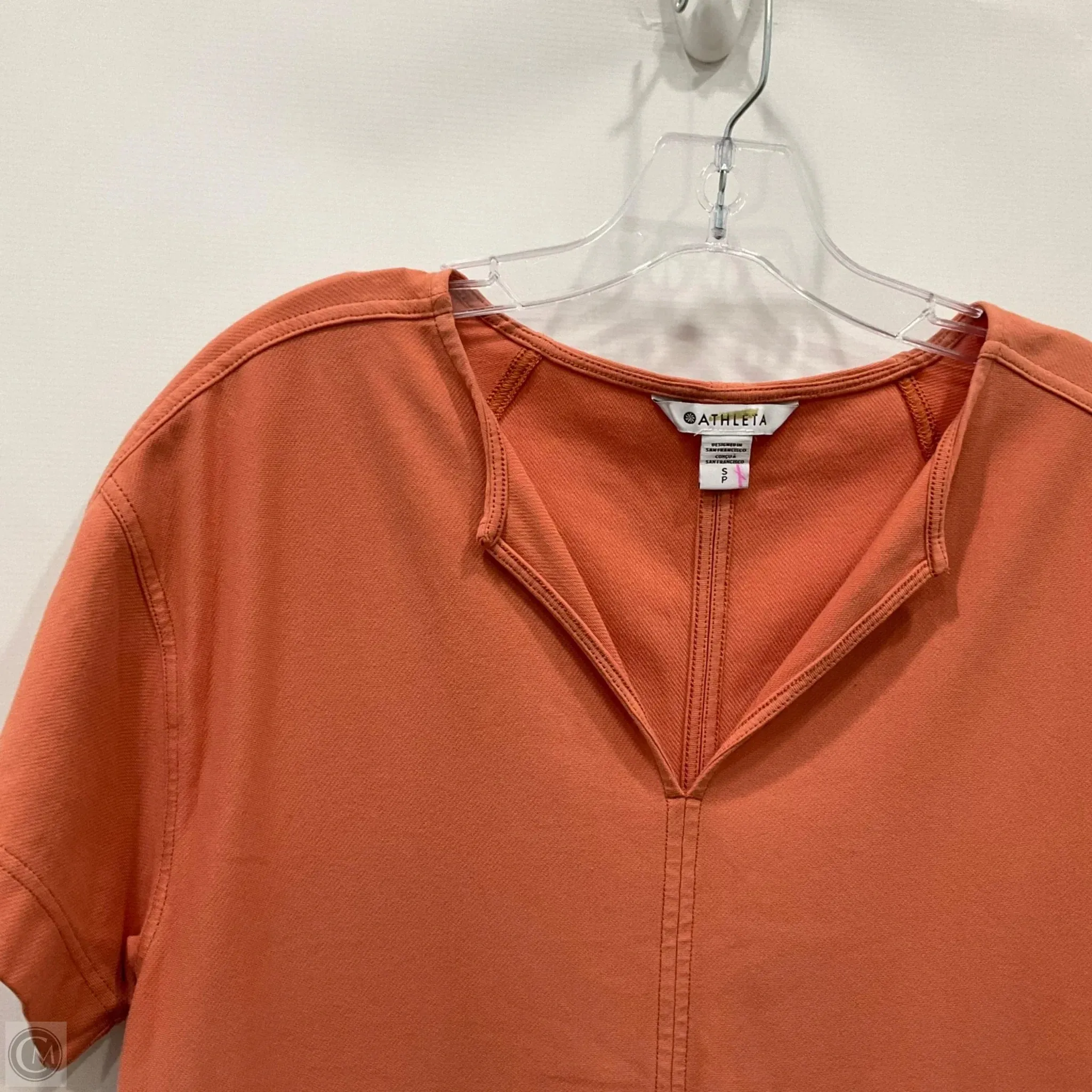 Dress Casual Short By Athleta In Peach, Size: S