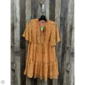 Dress Casual Short By Bcbg In Orange, Size: 2
