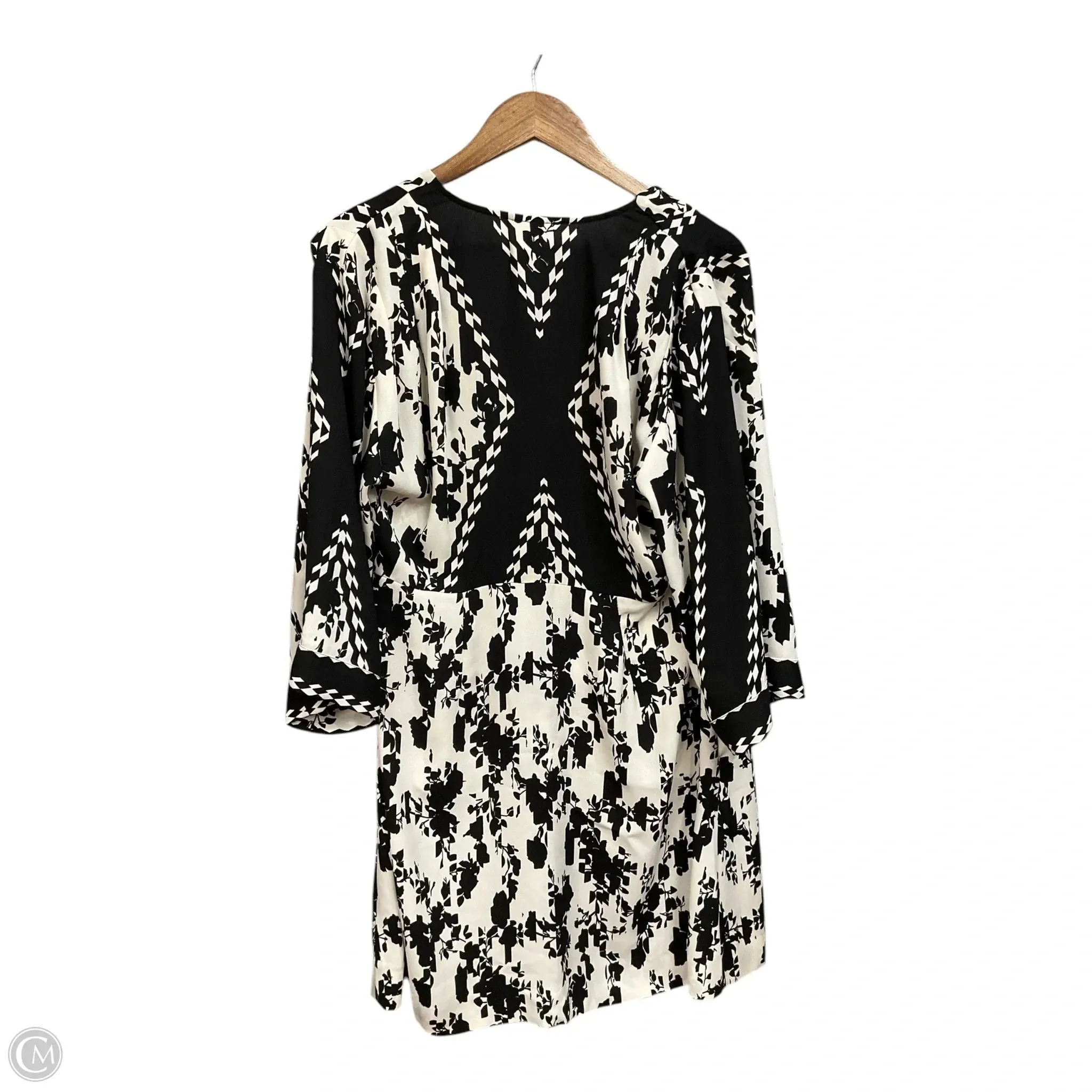 Dress Casual Short By Cabi In Black & Cream, Size: M