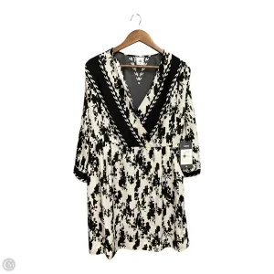 Dress Casual Short By Cabi In Black & Cream, Size: M