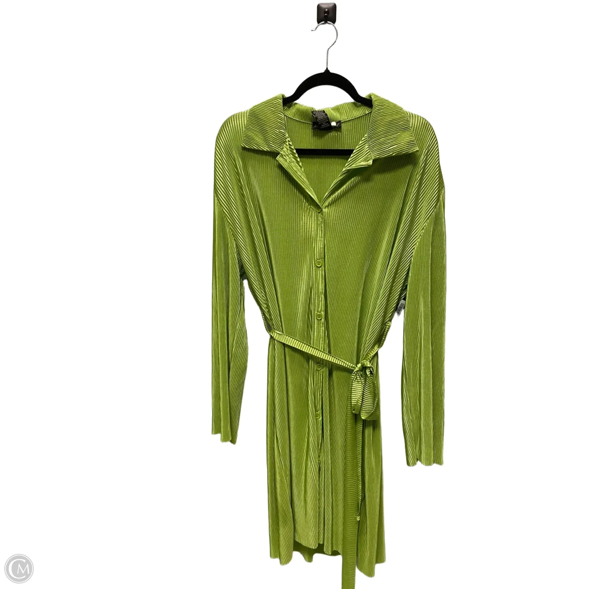 Dress Casual Short By Clothes Mentor In Green, Size: 2x