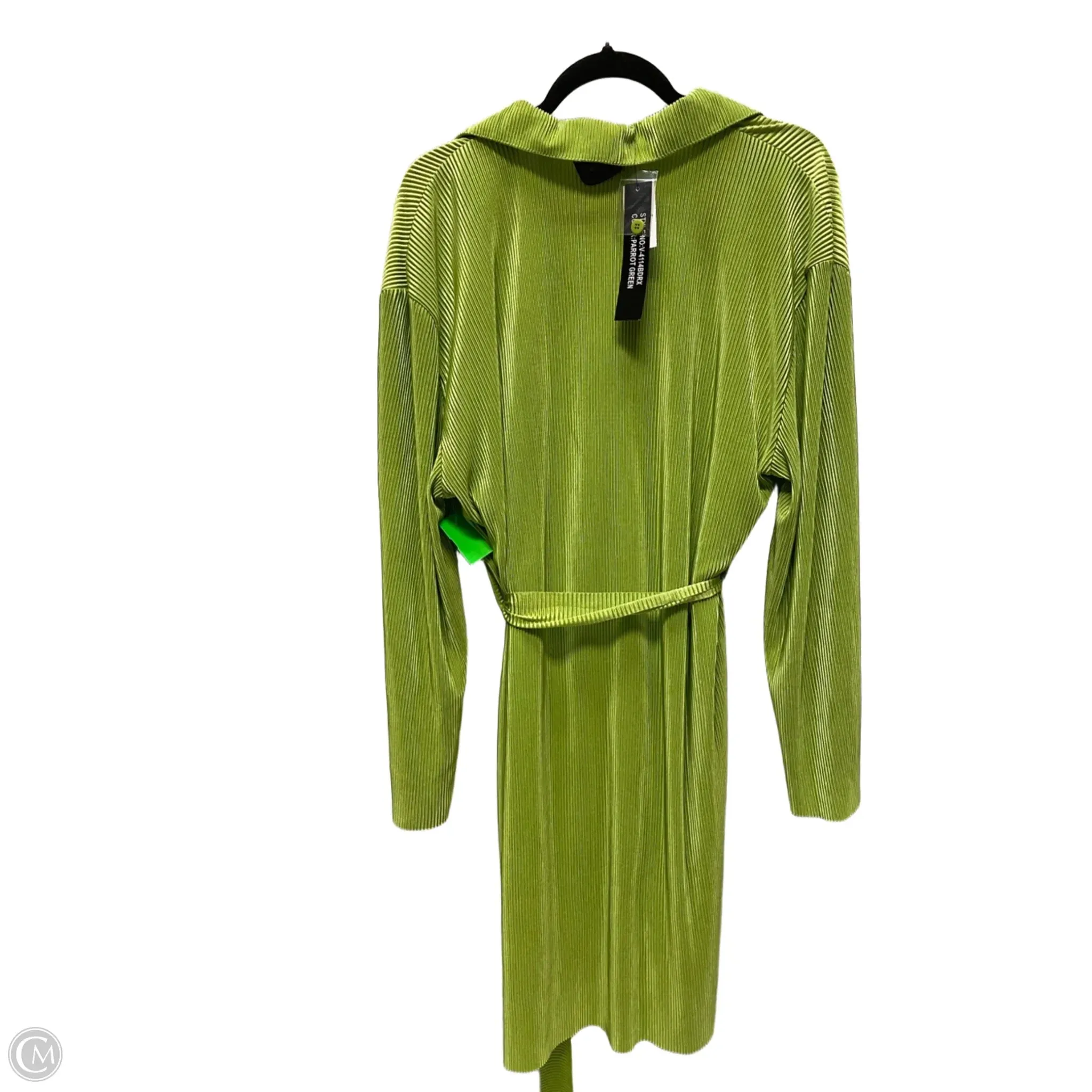 Dress Casual Short By Clothes Mentor In Green, Size: 2x