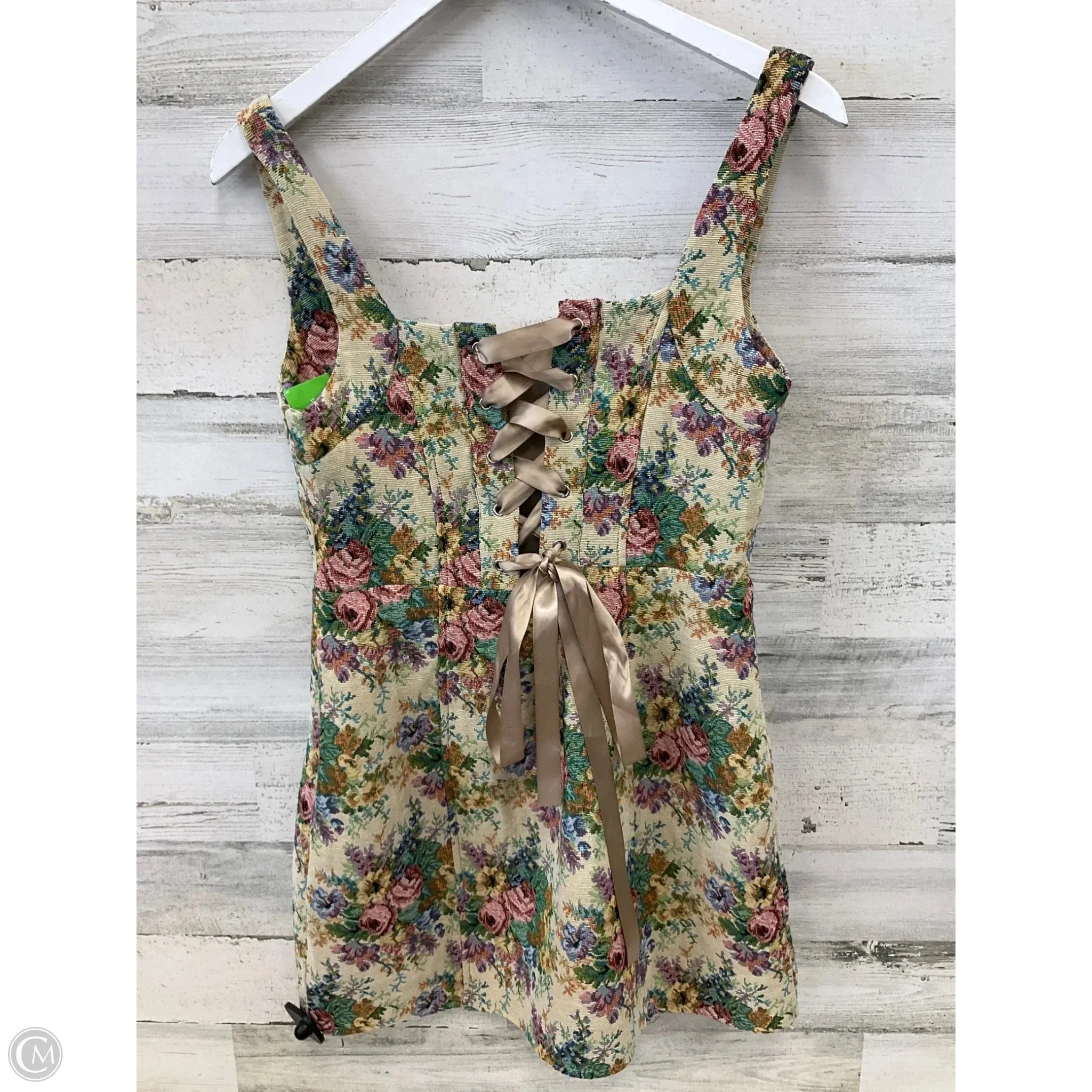 Dress Casual Short By Clothes Mentor In Tan, Size: L