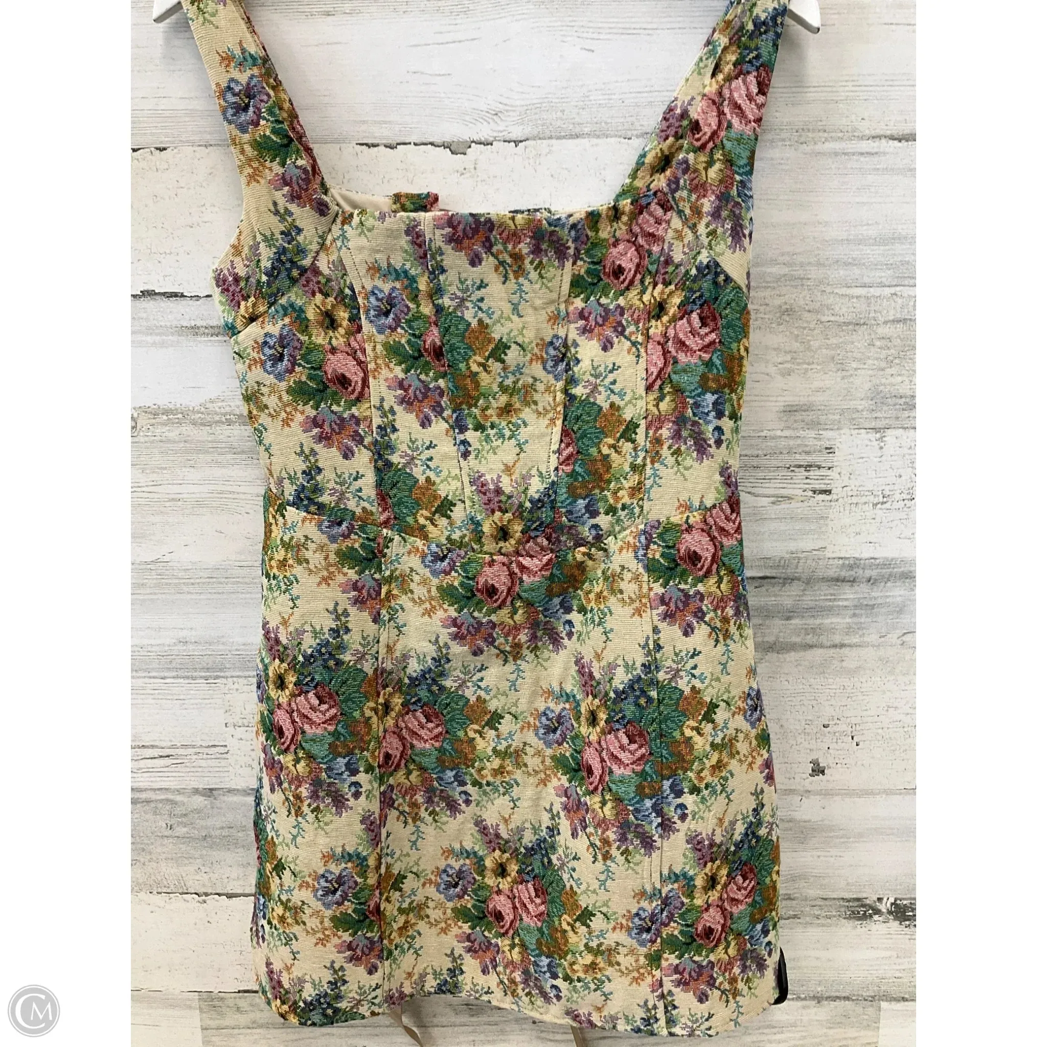 Dress Casual Short By Clothes Mentor In Tan, Size: L