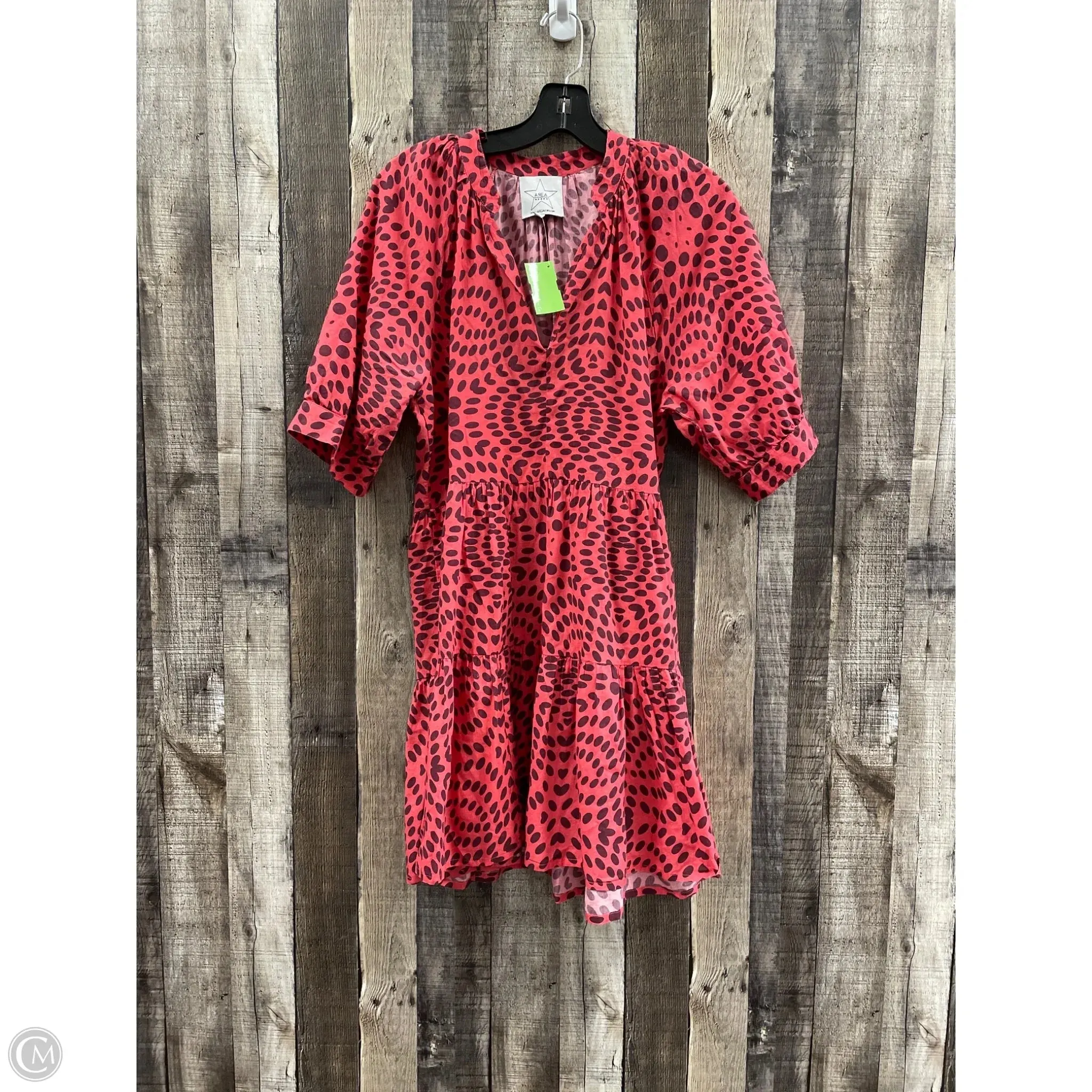 Dress Casual Short By Cme In Red, Size: M