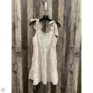 Dress Casual Short By Cmf In Cream, Size: M