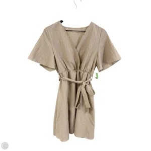 Dress Casual Short By Cmf In Tan, Size: M