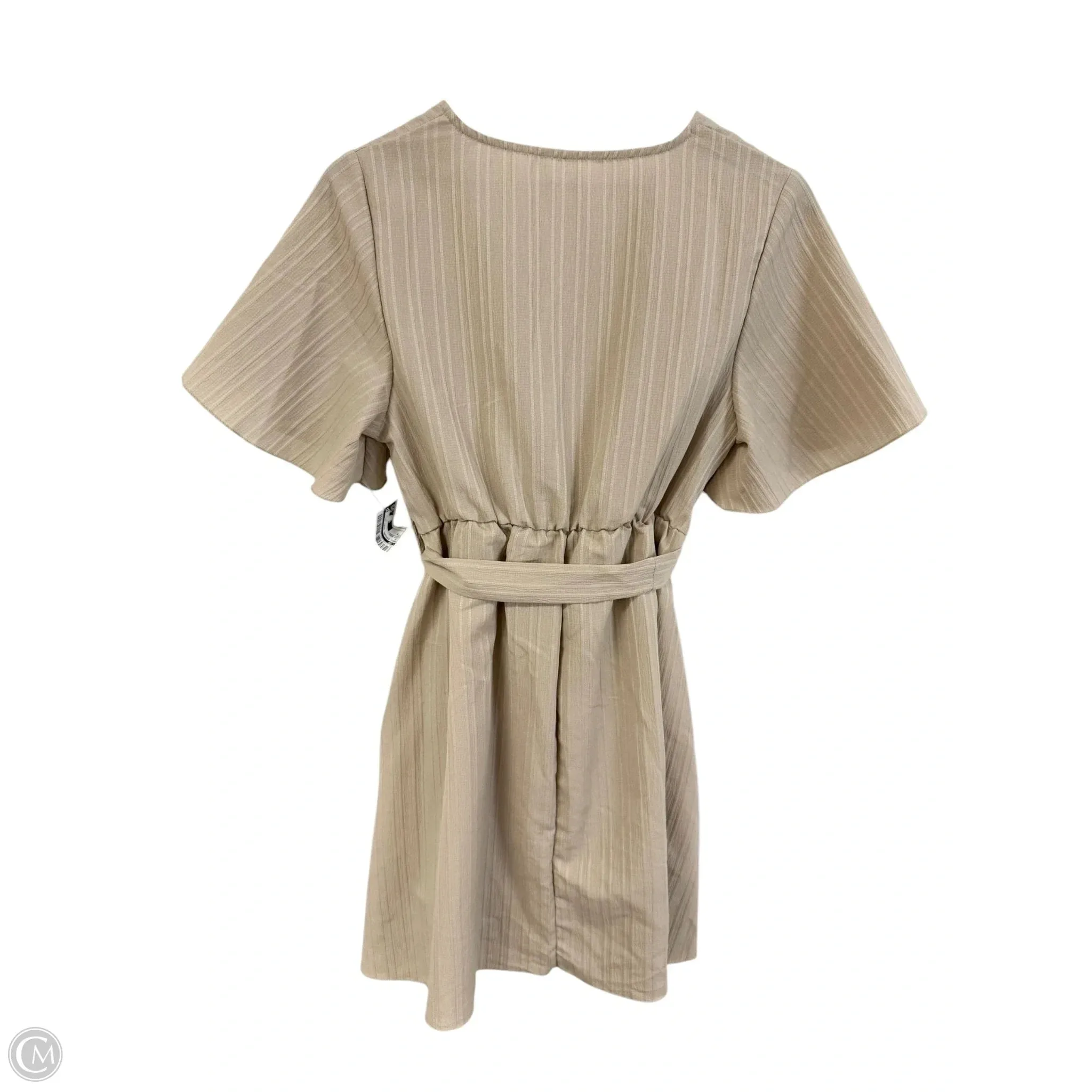 Dress Casual Short By Cmf In Tan, Size: M