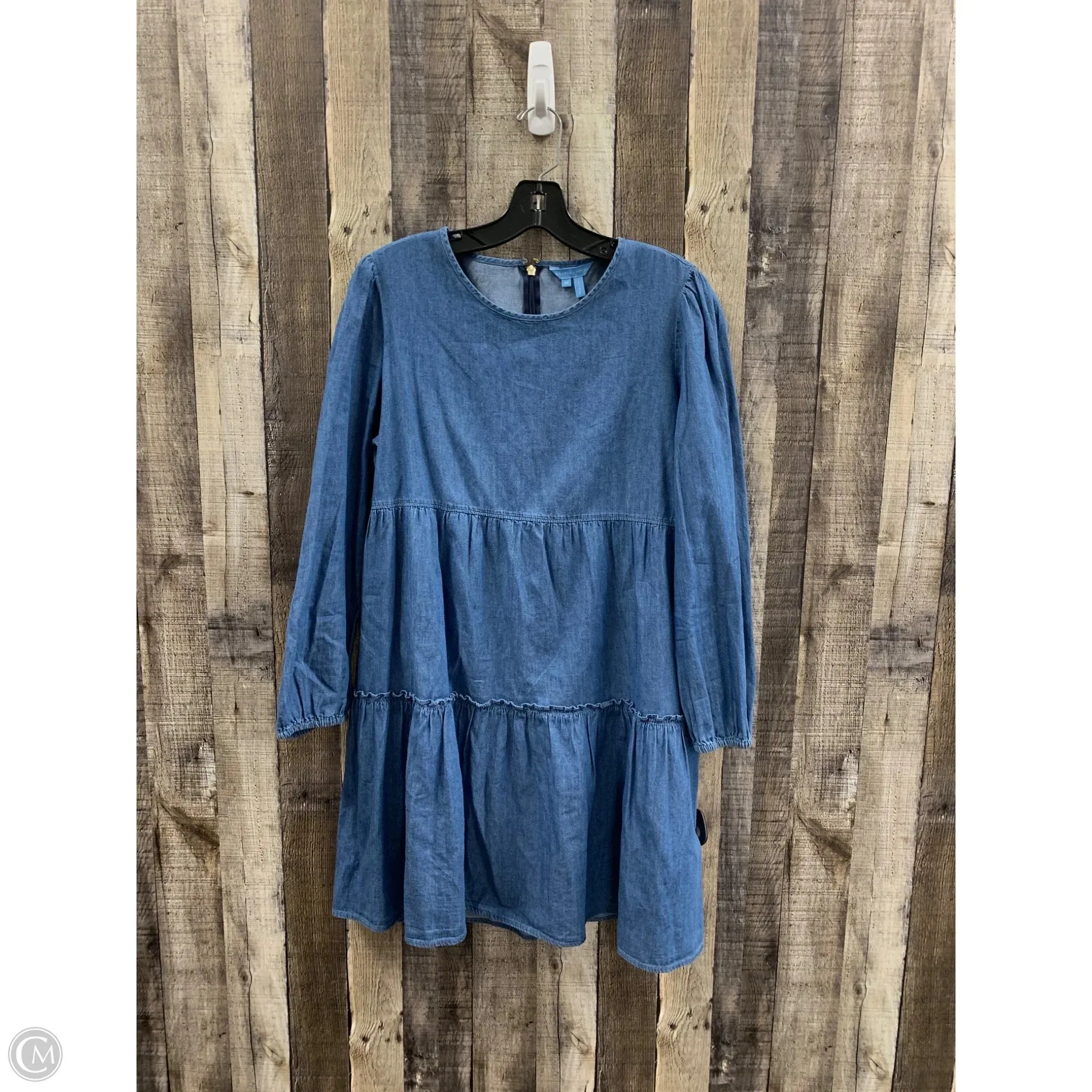 Dress Casual Short By Draper James In Blue, Size: M