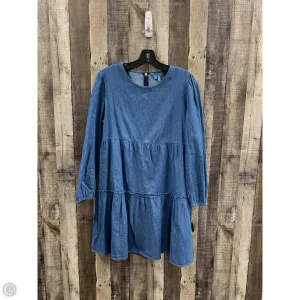 Dress Casual Short By Draper James In Blue, Size: M
