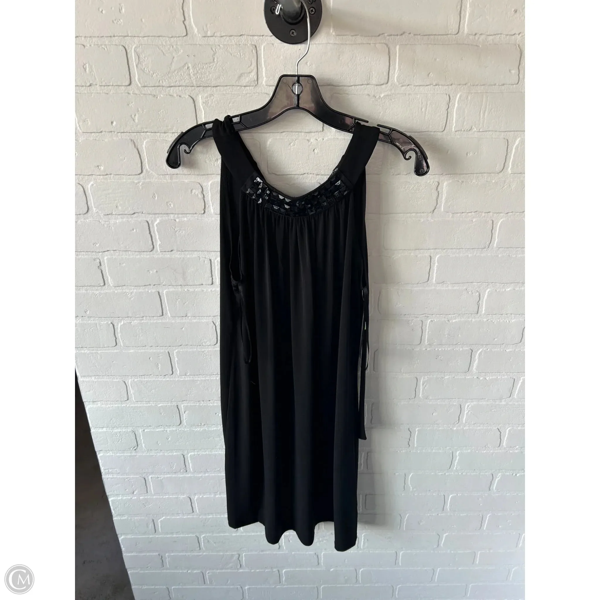 Dress Casual Short By Enfocus In Black, Size: Lp