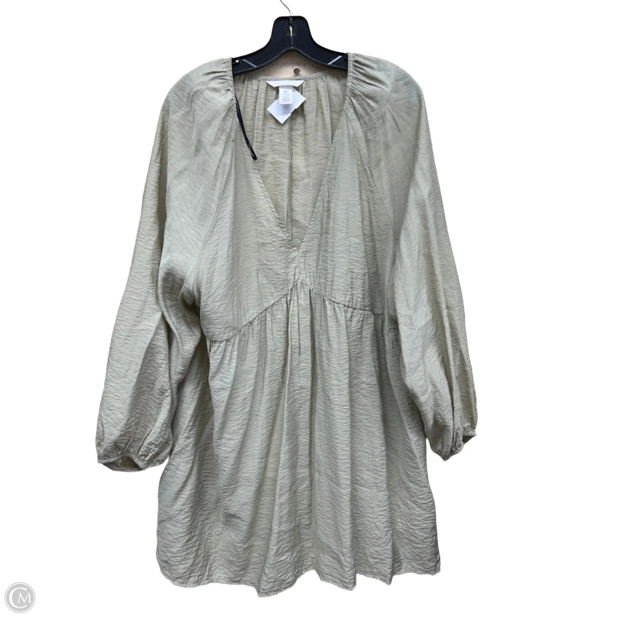 Dress Casual Short By H&m In Green, Size: Xl
