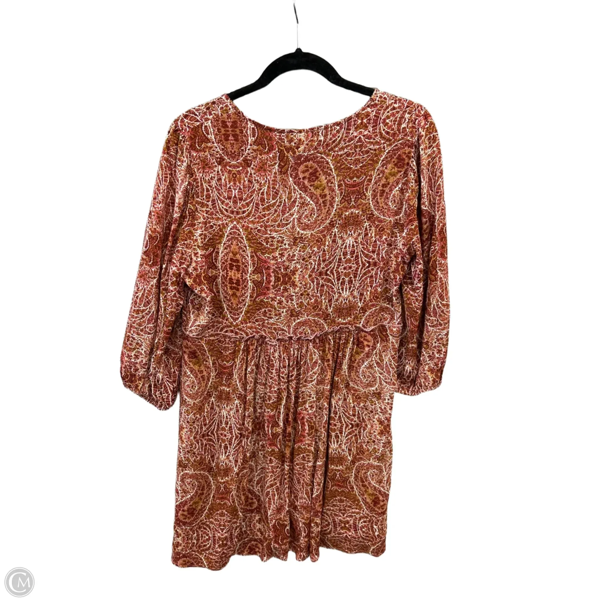 Dress Casual Short By Jane And Delancey In Brown, Size: M