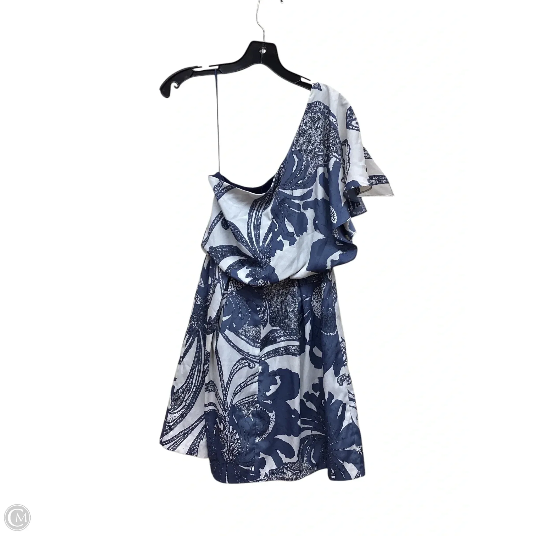 Dress Casual Short By Jessica Simpson In Blue & White, Size: Xs