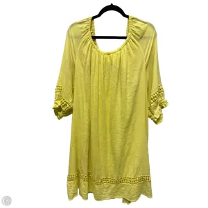 Dress Casual Short By Lane Bryant In Yellow, Size: 2x