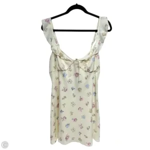 Dress Casual Short By Lelis In Floral Print, Size: L