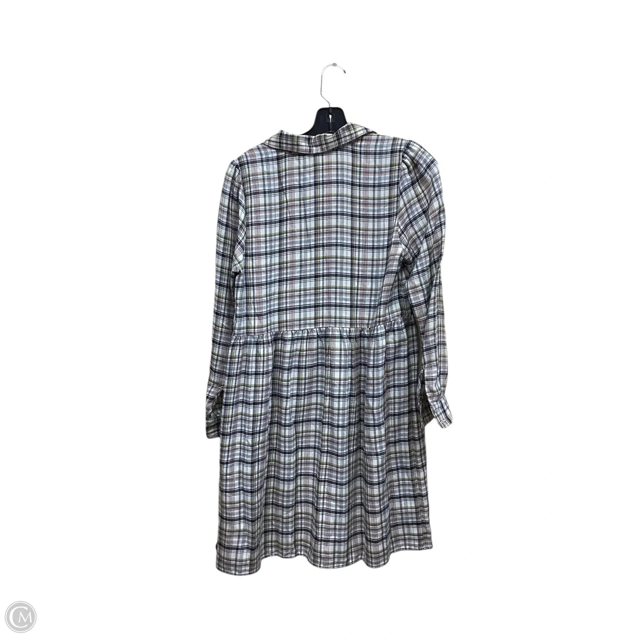 Dress Casual Short By Loft In Checkered Pattern, Size: Sp