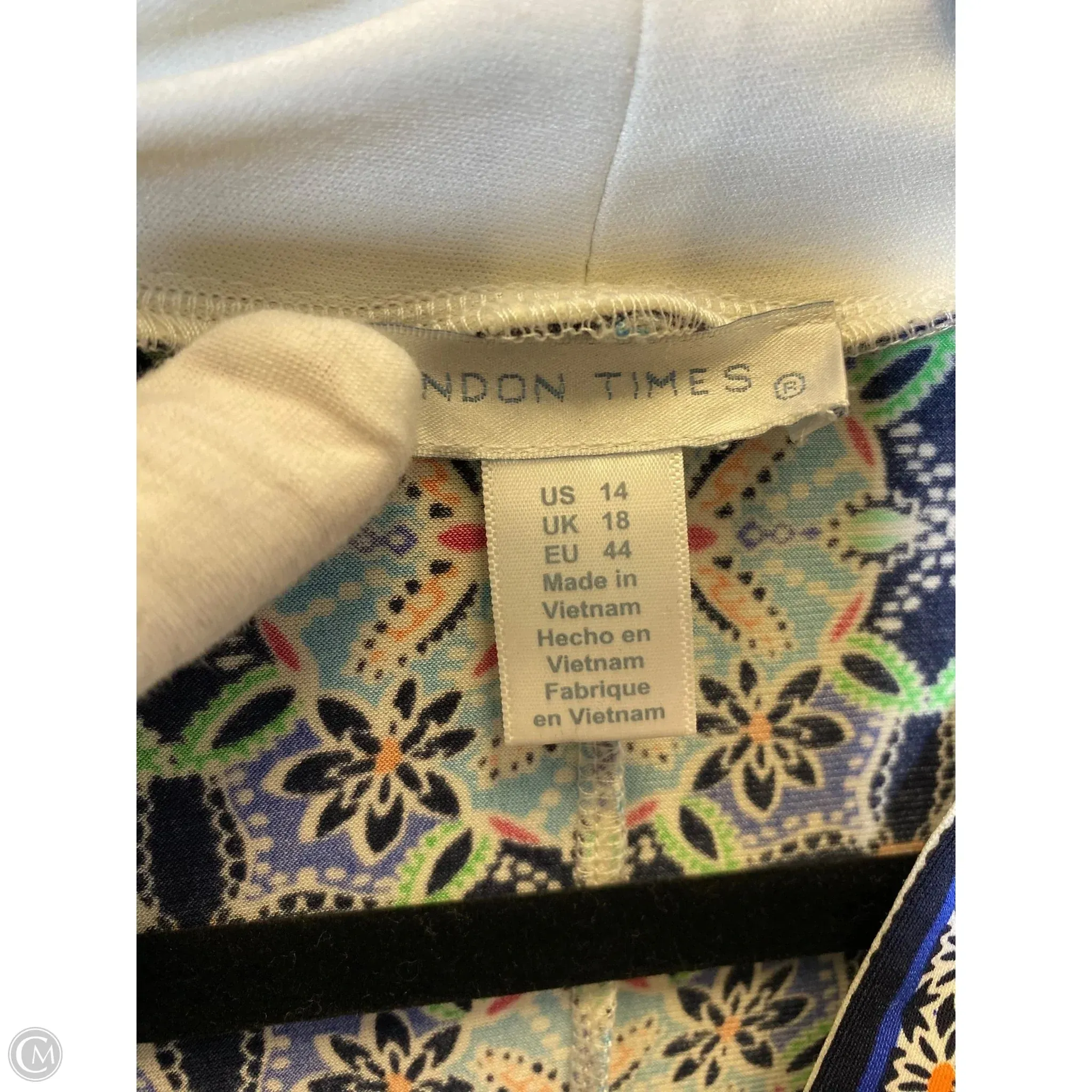 Dress Casual Short By London Times In Multi-colored, Size: 14